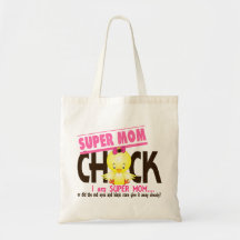 Super Mom Chick 2 Tote Bag