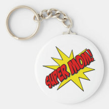 super mom key chain
