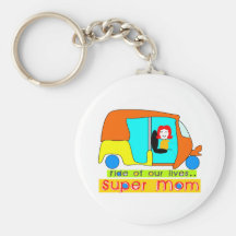 Super Mom Keychains