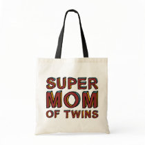 SUPER MOM OF TWINS bags