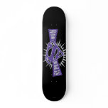 Super Mom Purple Starburst skateboards