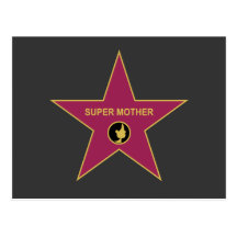 Super Mother - Hollywood Mother Star Postcards