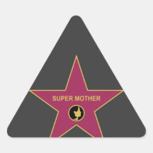 Super Mother - Hollywood Mother Star Stickers