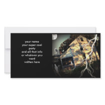 Super-Natural Halloween Invite Personalized Photo Card