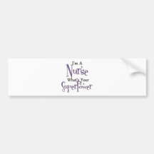 Super Nurse Bumper Stickers