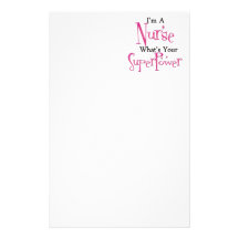 Super Nurse Stationery