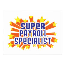 Super Payroll Specialist Postcards