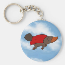 Super Platypus Key Chains