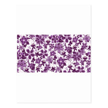 Super Purple Ninja Warriors Postcards