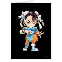 Super Puzzle Fighter II Turbo Chun-Li Card