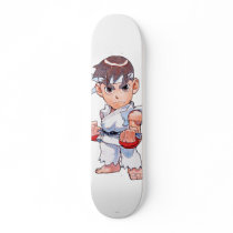 Super Puzzle Fighter II Turbo Ryu Custom Skateboard