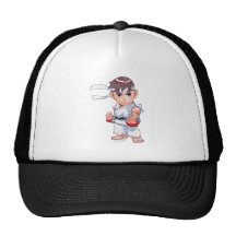 Super Puzzle Fighter II Turbo Ryu Trucker Hat
