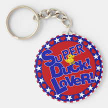 SUPER RUBBER DUCKIE LOVER HEARTS STARS KEY CHAINS