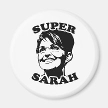 Super Sarah Fridge Magnets