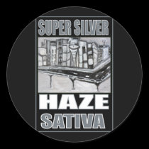 SUPER SILVER HAZE SATIVA stickers