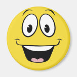 Super Smiley Face Fridge Magnets