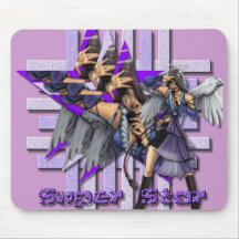 Super Star Angel - Mousepad