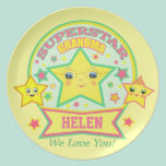 Super Star Grandma Mother's Day Plate plates