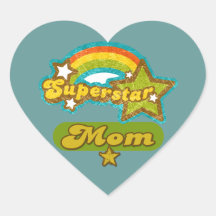 Super Star Mom Sticker