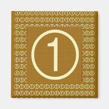 Super Star NumberOne Fridge Magnet