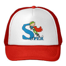 Super Stick Figure Hero Trucker Hat