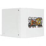 Super Street Fighter IV Logo Vinyl Binders