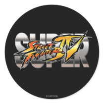 Super Street Fighter IV Logo Sticker