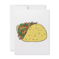 super stuffed taco personalized announcement