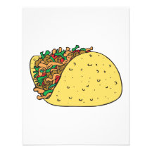 super stuffed taco personalized announcement