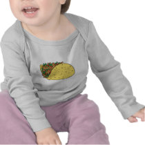 super stuffed taco tshirt