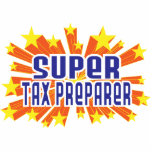 Super Tax Preparer photo sculptures