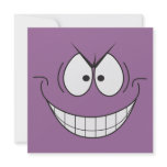 Super Villain Birthday Party Invitation - Purple