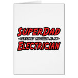 SuperDad...Electrician cards