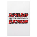 SuperDad...Electrician stationery