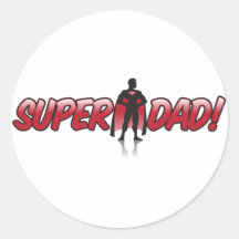 superdadWide Stickers