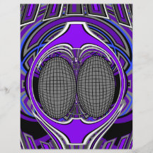 Superfly in blue and purple full colour flyer