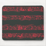 Supergirl Black and Red Line Pattern mousepads
