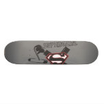 Supergirl Black Safety Pins Skateboard Decks