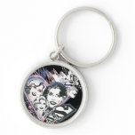 Supergirl Face Collage keychains