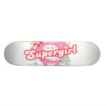 Supergirl Flower Madness skateboards