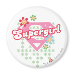 Supergirl Flower Madness magnets