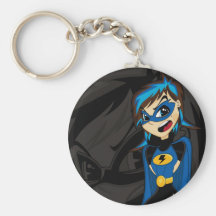 Supergirl Hero Keychain