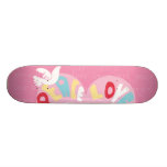 Supergirl Peace and Love Pink skateboards