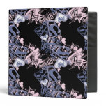 Supergirl Pink and Purple Pattern binders