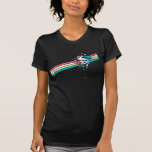 Supergirl Rainbow Stripes t-shirts