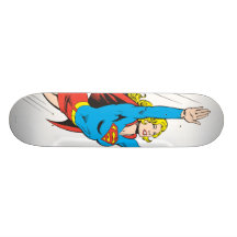 Supergirl Soars High Skateboard Deck