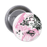 Supergirl Totally Fabulous buttons