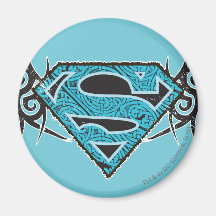 Supergirl Tribal Pattern Logo Refrigerator Magnets