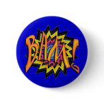 Superhero BAM! Pinback Buttons