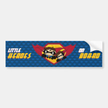 Superhero Bumper Sticker